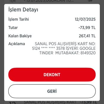 İzinsiz Kart Çekimiyle Mağdur Edildim, Acil İade İstiyorum