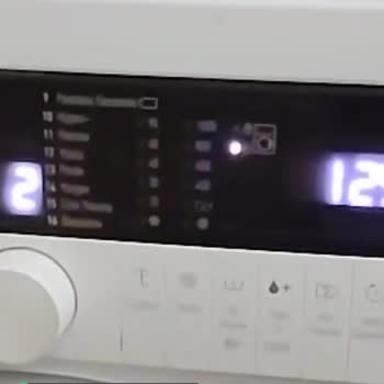 Arçelik Çamaşır Makinesi Işığı
