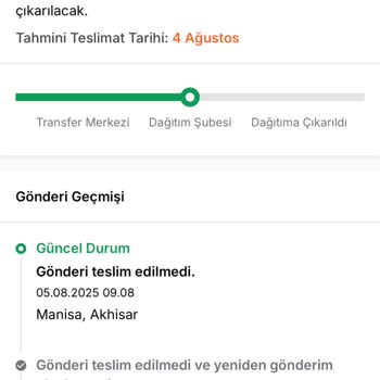 Teslim Edilmeyen Kargo Ve Yetersiz Müşteri Hizmetleri