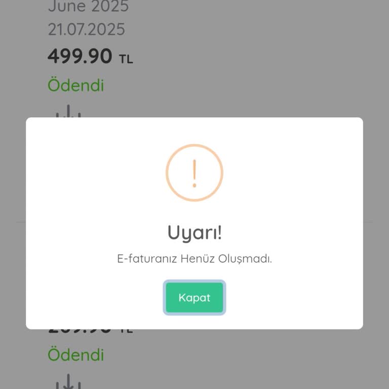 Merkürnet'ten Fatura Gönderilmemesi Ve Müşteri Hizmetlerine Ulaşılamaması