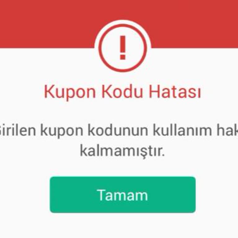 Kullanılamayan İndirim Kuponu Nedeniyle Mağduriyet Ve Yetersiz Destek