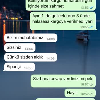 Sipariş Verdiğim Hediyelik Ürünler Teslim Edilmedi, Param İade Edilmiyor