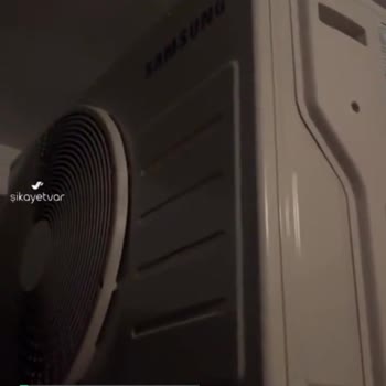 Samsung 18000 BTU Klima Dış Ünite Ses Sorunu!