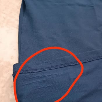 Kiğılı Polo Yaka T-shirtte Hızlı Tüylenme Ve Deformasyon, Değişim Talebi