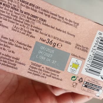 Aldığım Bitki Çayında Küf Çıkması Ve Para İadesi Talebim