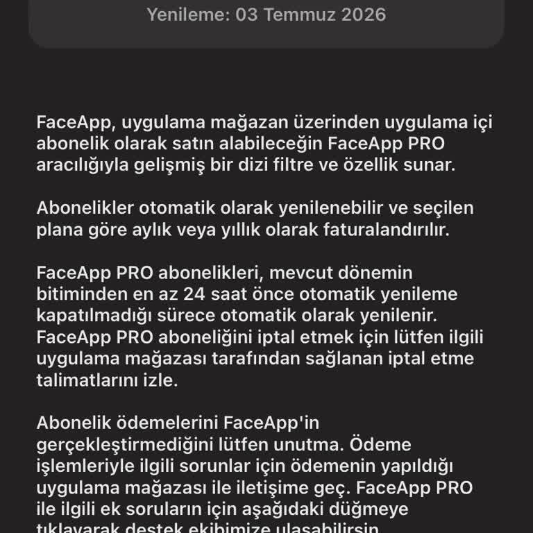 I Accidentally Started a FaceApp Subscription and Want It Fully Canceled Immediately