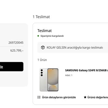 Hasarlı Ürün Nedeniyle Teslimat Gerçekleşmedi, Para İadesi Yapılmıyor