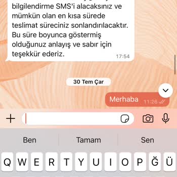 Siparişimin 42 Gündür Teslim Edilmemesi Ve Sürekli Oyalama