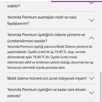 Yanımda Premium Üyeliğinde Ekstra Mobil Ödeme Ücreti Ve Yetersiz Bilgilendirme