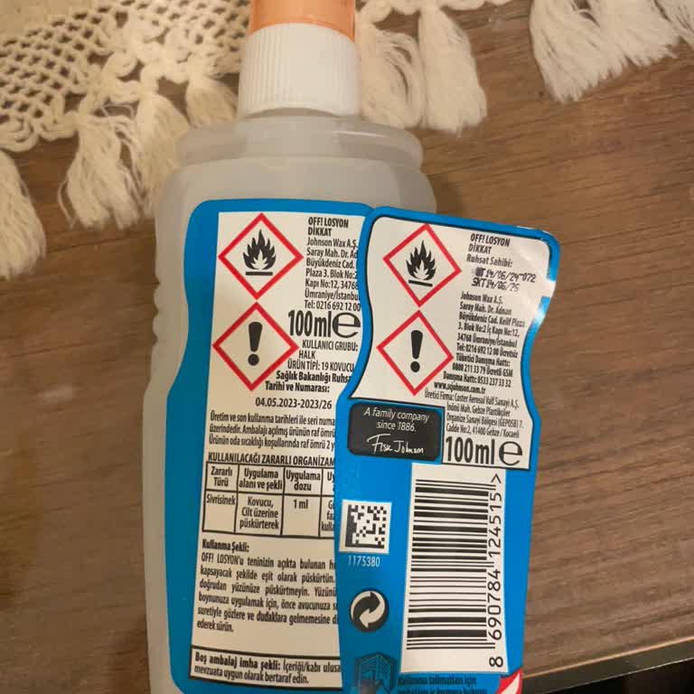 I Found Two Conflicting Expiry Labels on Off! Lotion I Bought from Watsons