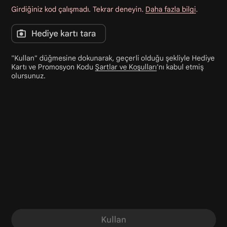 Ücretsiz Youtube Premium Kodu Çalışmıyor, Çözüm Sunulmuyor