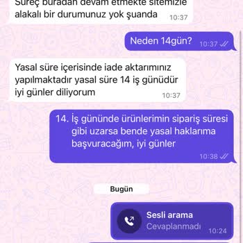 Siparişin Gönderilmemesi Ve Ücret İadesinin Yapılmaması