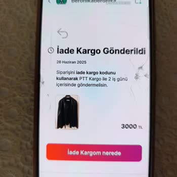 Gardrops'tan İade Edilen Ürünün Parasını Alamıyorum, İletişim Yok