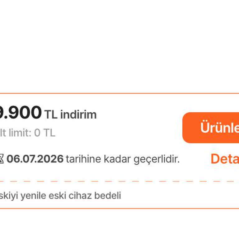 Eskiyi Yenile Kampanyasında Eski Cihaz Kuponum 20 Gündür Tanımlanmadı