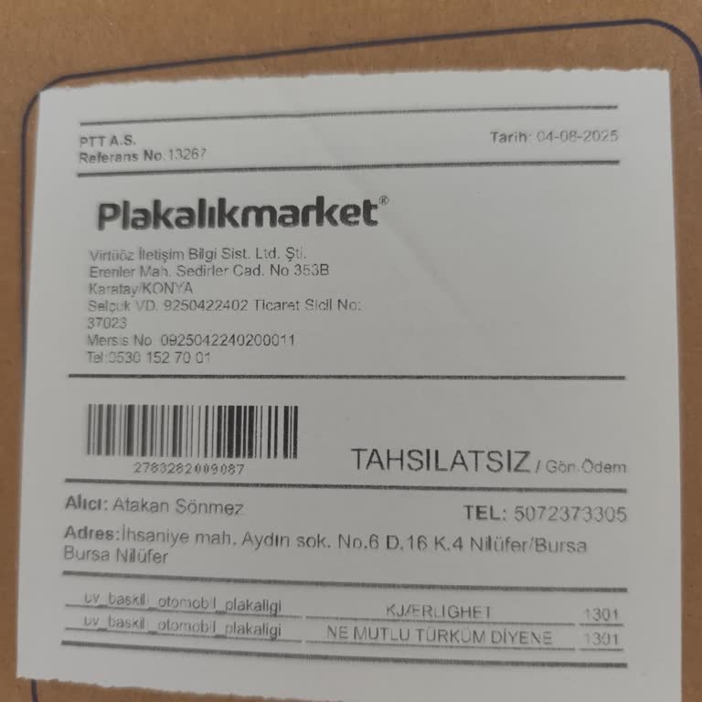 Evde Olmama Rağmen Kargomun Komşuma Bırakılması Mağduriyet Yaşattı