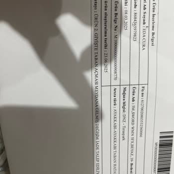 Kısa Sürede Hasar Gören Ayakkabımın İadesi Reddedildi