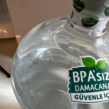 Damacana Suyun İçinde Yabancı Cisim Ve Müşteri Hizmetlerinden Çözüm Alamadım