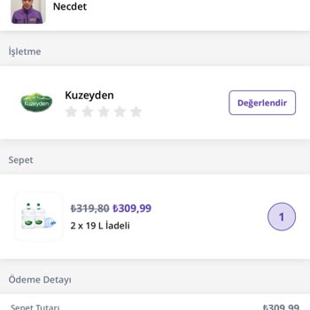 Damacana Suyun İçinde Yabancı Cisim Ve Müşteri Hizmetlerinden Çözüm Alamadım