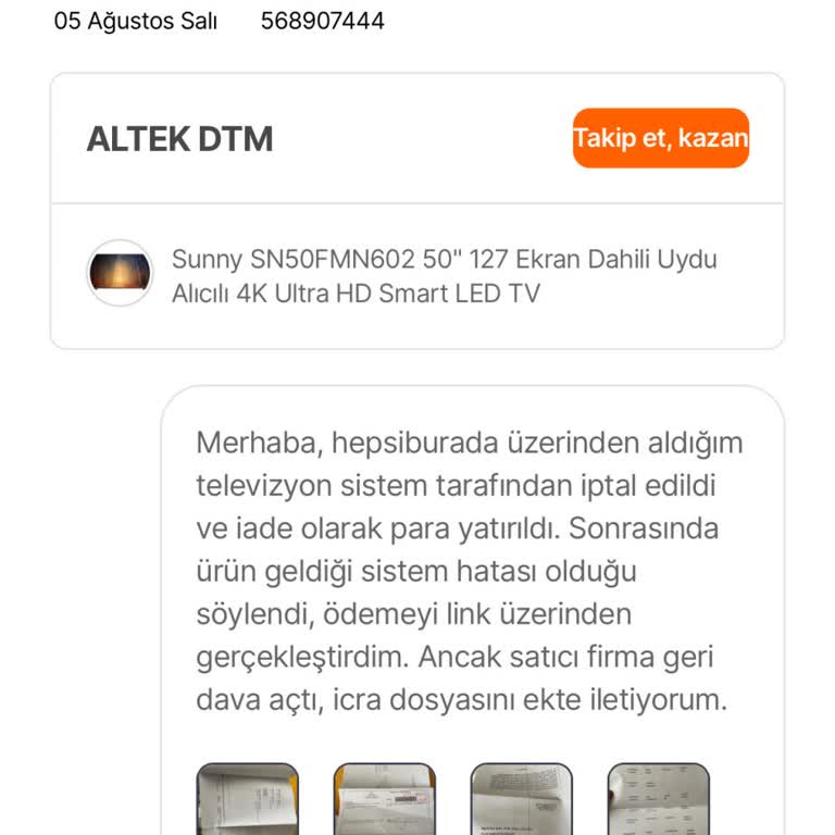 Hepsiburada Siparişi Yüzünden Hesaplarıma Haciz Geldi!