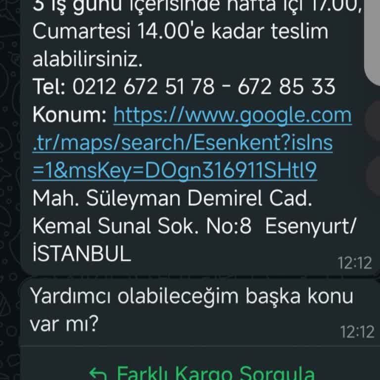 Kargom Teslim Edilmedi Apartman Görevlisine De Verilmedi