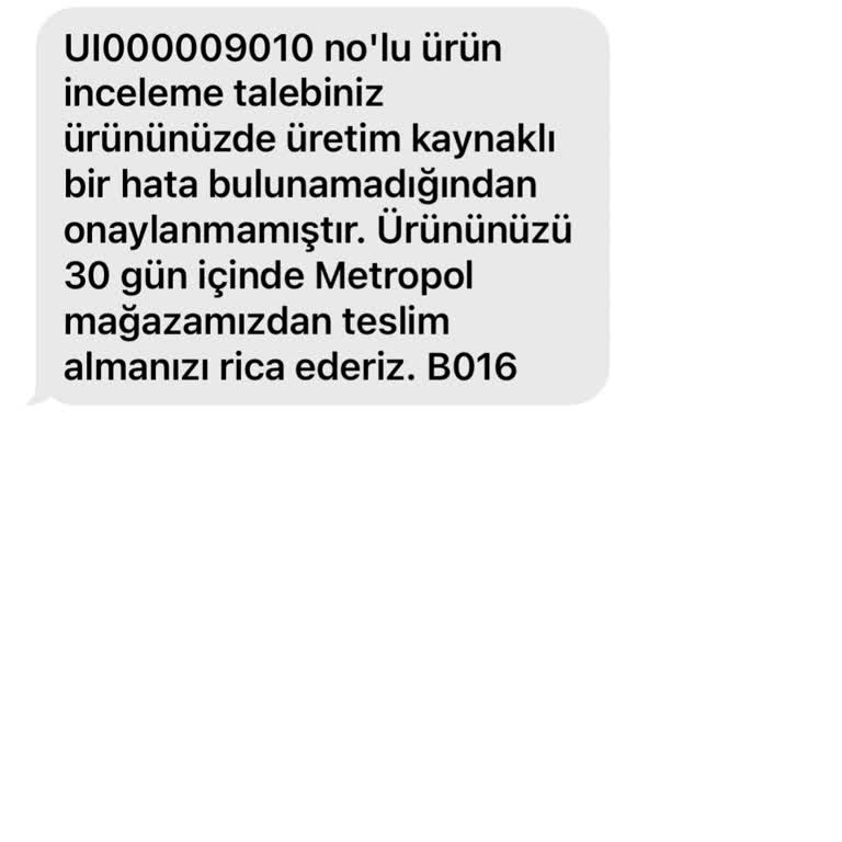 Marks And Spencer Kısa Sürede Yıpranan Ürünler Ve Yetersiz Müşteri Desteği