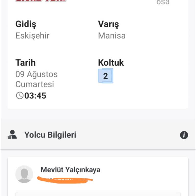 Askerlik Yolculuğu Öncesi Biletimin Son Anda İptal Edilmesi Ve Mağduriyet