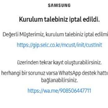 Samsung Klima Kurulumu İçin Günlerdir Servis Bekliyorum