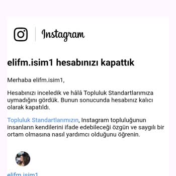 Instagram Hesabım Gerekçesiz Kapatıldı Tekrar Açılmasını İstiyorum