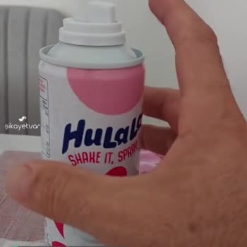 Hulala Marka Krem Şanti Basma Yeri Bozuk!