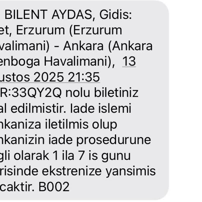 Uçak Bileti İadesi Bankada Neden Bekliyor