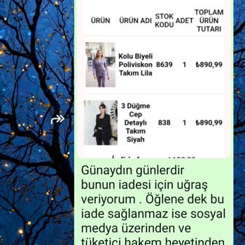 İade Sürecinde Sürekli Oyalama Ve Geciken Ödeme