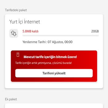 Vodafone Aşım Ücreti ve Müşteri Hizmetleri Mağduriyeti