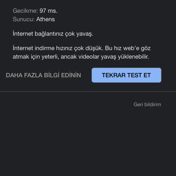 Sürekli Düşük Hız Ve Çözülmeyen İnternet Sorunu