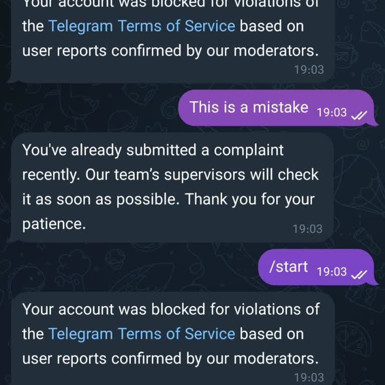 My Telegram Account Was Frozen - Please Help Me Recover It!