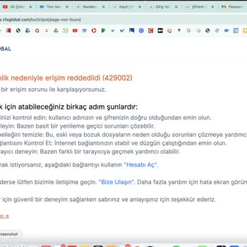 VFS Global İstanbul Ofisi Üzerinden Erasmus Vizesi Başvurusunda Sürekli Sistem Hatası Ve Destek Eksikliği