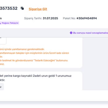 Aras Kargo Kaybolan Paket Mağduriyeti Ve Tazmin Talebi Sürecinde Yaşanan Aksaklık