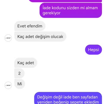 Liz Butik İade Hakkımı Tanımıyor Müşteri Hizmetleri Yanıtsız