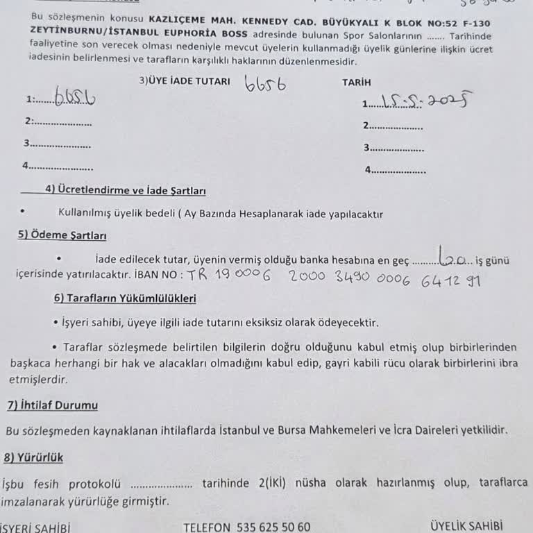 Kapalı Salon, Ödenmeyen Borç Ve İade Mağduriyetiyle Baş Başa Kaldım