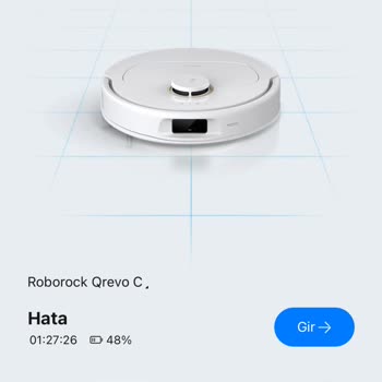 Roborock Qrevo C Model Süpürgede Sürekli Hata Ve Yetersiz Servis Deneyimi