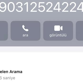 Tanıtımı Yapılmayan Numaradan Rahatsız Edici Aramalar