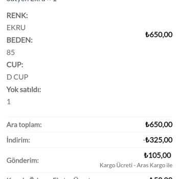 Yanlış Beden Ve Kusurlu Ürün Gönderimi, Müşteri Hizmetlerinden Dönüş Yok