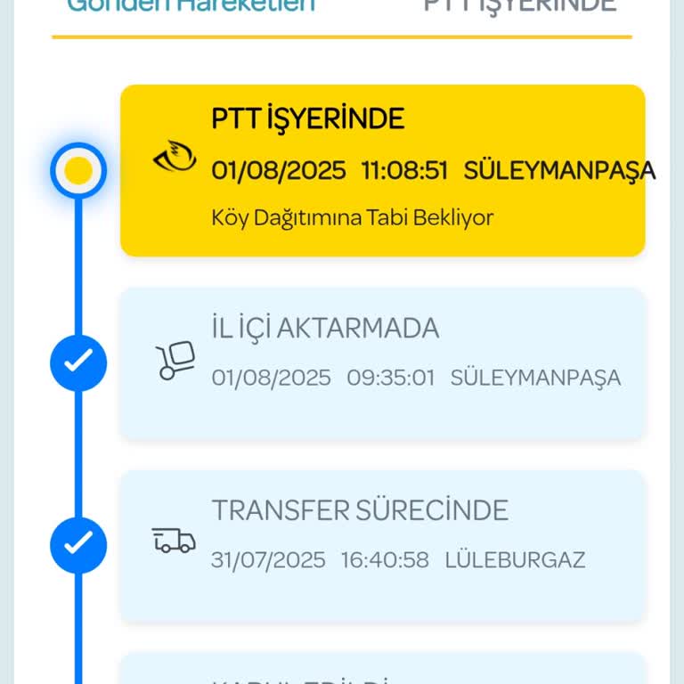 PTT Kargo Teslimatında Gecikme Ve Müşteri Hizmetlerine Ulaşılamaması