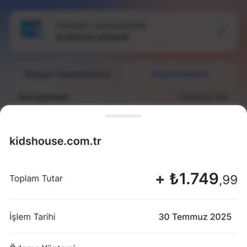 Sipariş Gönderilmedi, İade Süreci Gerçekleşmedi