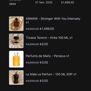 Dynamic İletişim Ve Reklam Yanlış Parfüm Gönderimi Ve Müşteri Hizmetlerine Ulaşılamaması