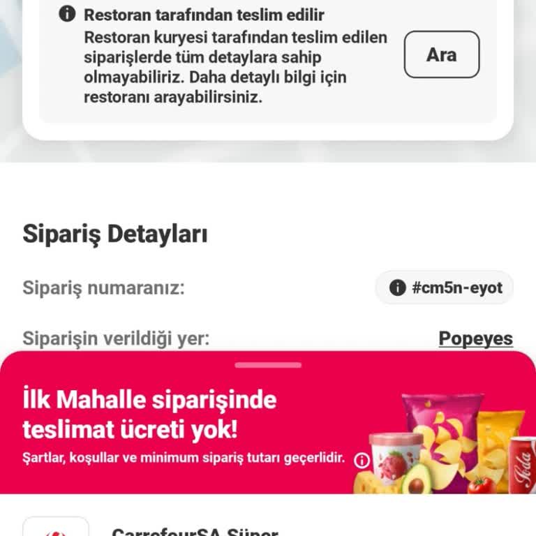 Siparişim Teslim Edilmedi Ücretim İade Edilmiyor