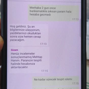 Bankamatik Arızası Sonrası Param Geri Verilmiyor, Mağduriyetim Sürüyor