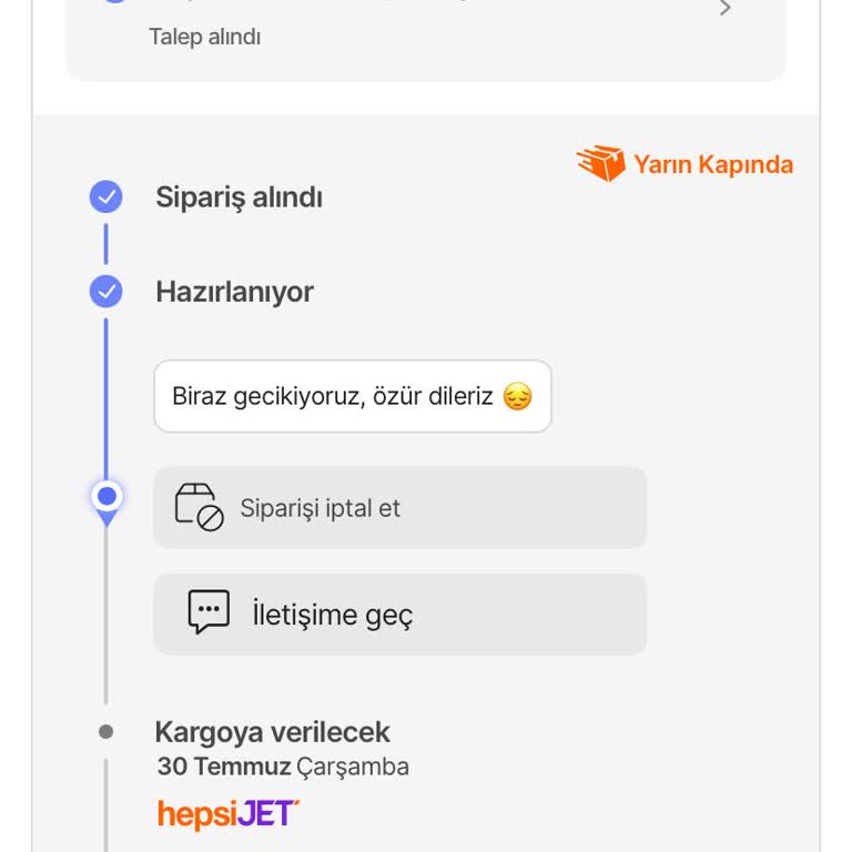 Hepsiburada Eskiyi Yenile Kampanyasında Teslimat Gecikmesi Ve Bilgilendirme Eksikliği