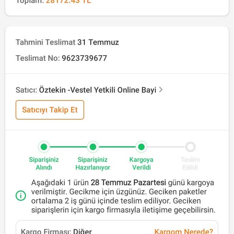 Siparişim Teslim Edilmedi, İletişim Kopukluğu Ve Ciddiyetsizlik