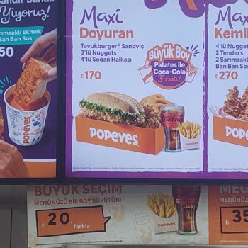 Popeyes 212 AVM'de Eksik Ve Özensiz Menü Teslimatı Hayal Kırıklığı Yarattı