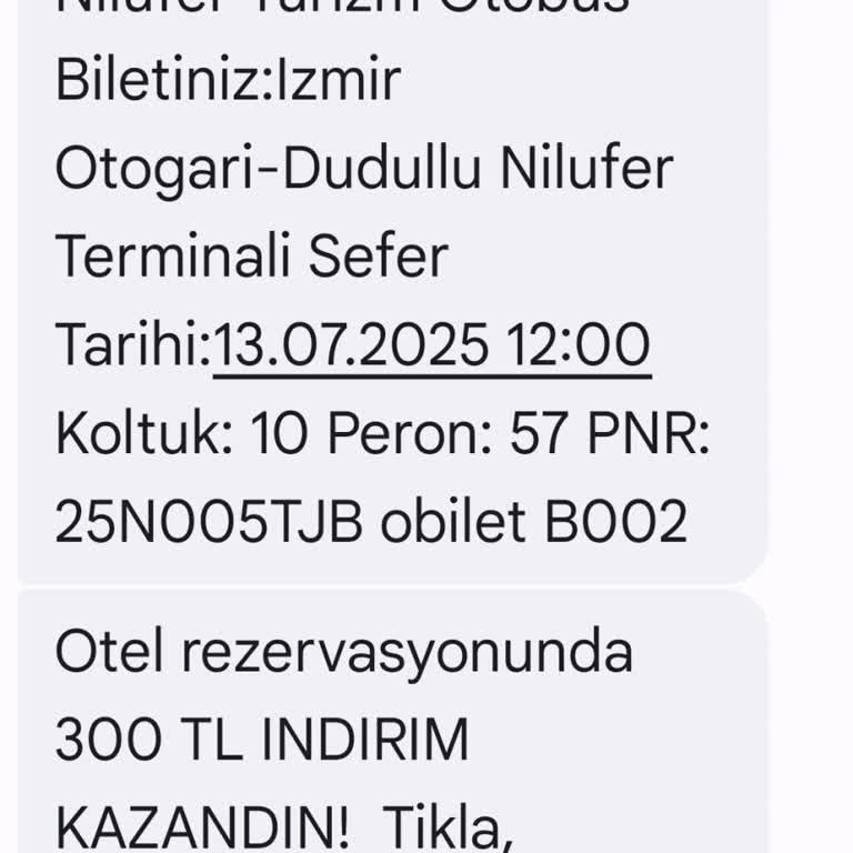 İptal Edilen Seferin Ücreti 1 Aydır İade Edilmedi